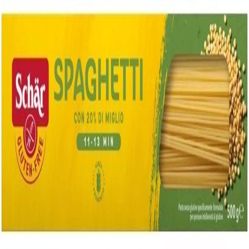 Spaghetti Sin Gluten · Schär · 500 gramos