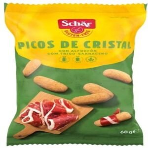 Picos de Cristal Sin Gluten · Schär · 60 gramos