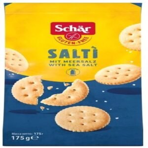 Galletas Saladas Sin Gluten · Schär · 175 gramos [Caducidad 05/2026]