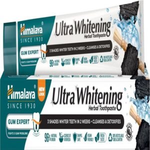 Pasta Dentífrica Ultra Blanqueadora de Carbón · Himalaya · 75 ml