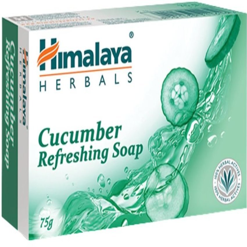 Jabón Refrescante de Pepino · Himalaya · 75 gramos