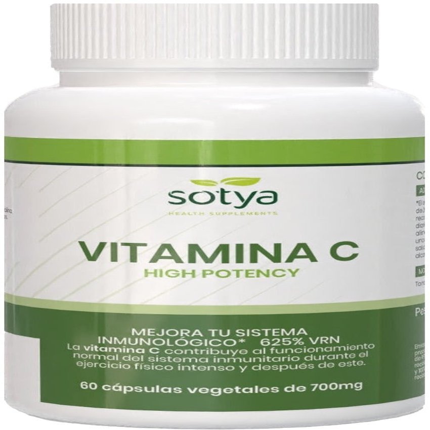 Vitamina C High Potency · Sotya · 60 cápsulas
