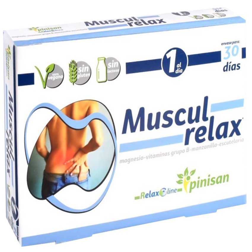 Musculrelax · Pinisan · 30 cápsulas