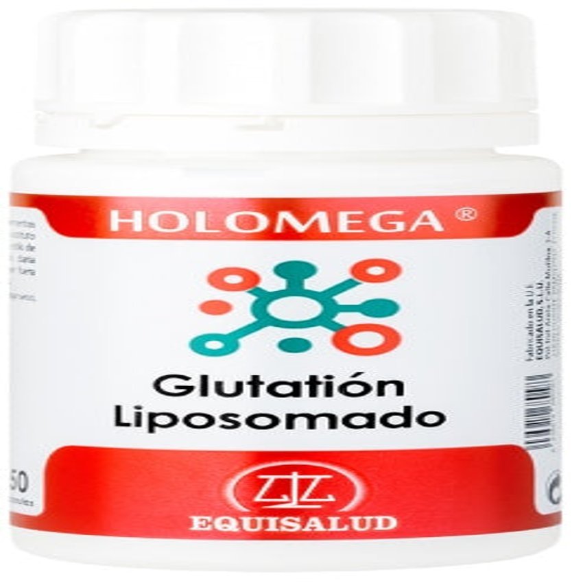 Holomega Glutatión Liposomado · Equisalud · 50 cápsulas