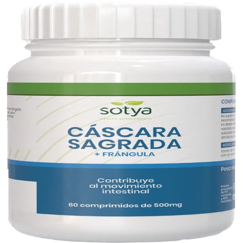 Cascara Sagrada + Frángula · Sotya · 60 comprimidos
