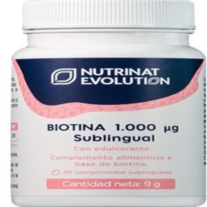 Biotina 1.000 mcg · Nutrinat Evolution · 30 comprimidos