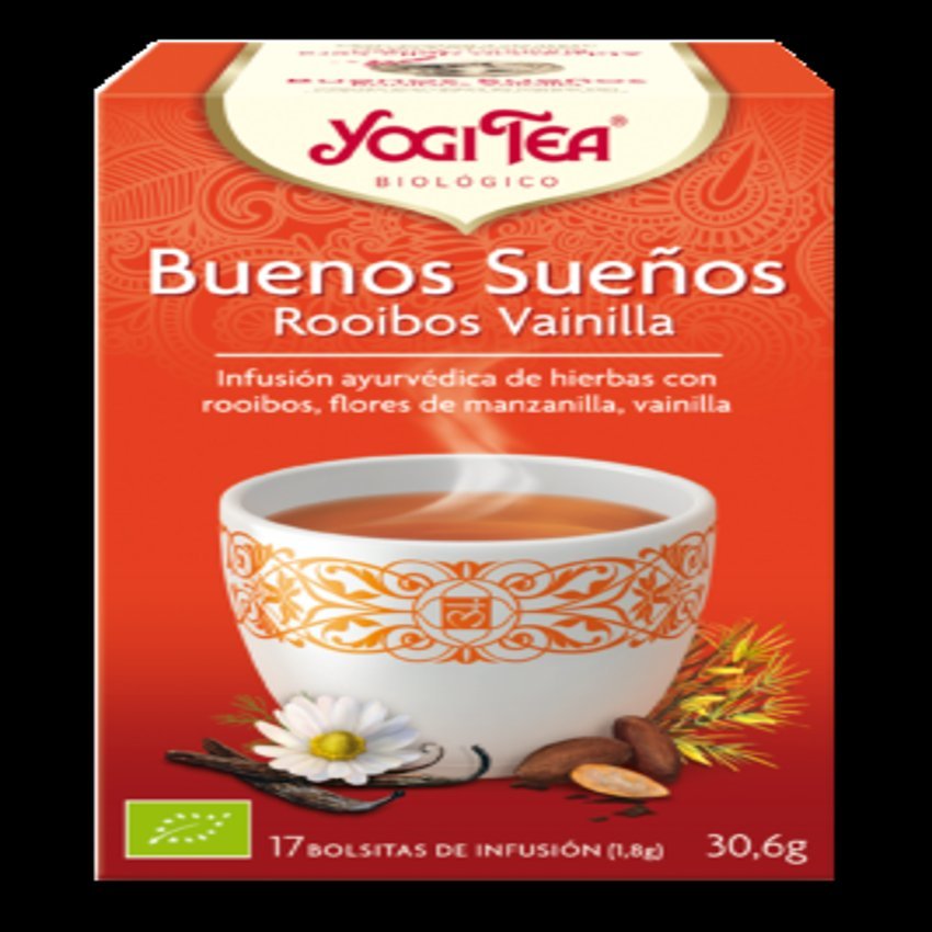 Buenos Sueños Rooibos Vainilla · Yogi Tea · 17 filtros