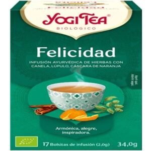 Felicidad · Yogi Tea · 17 filtros