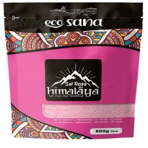Sal Rosa del Himalaya Fina · Ecosana · 500 gramos