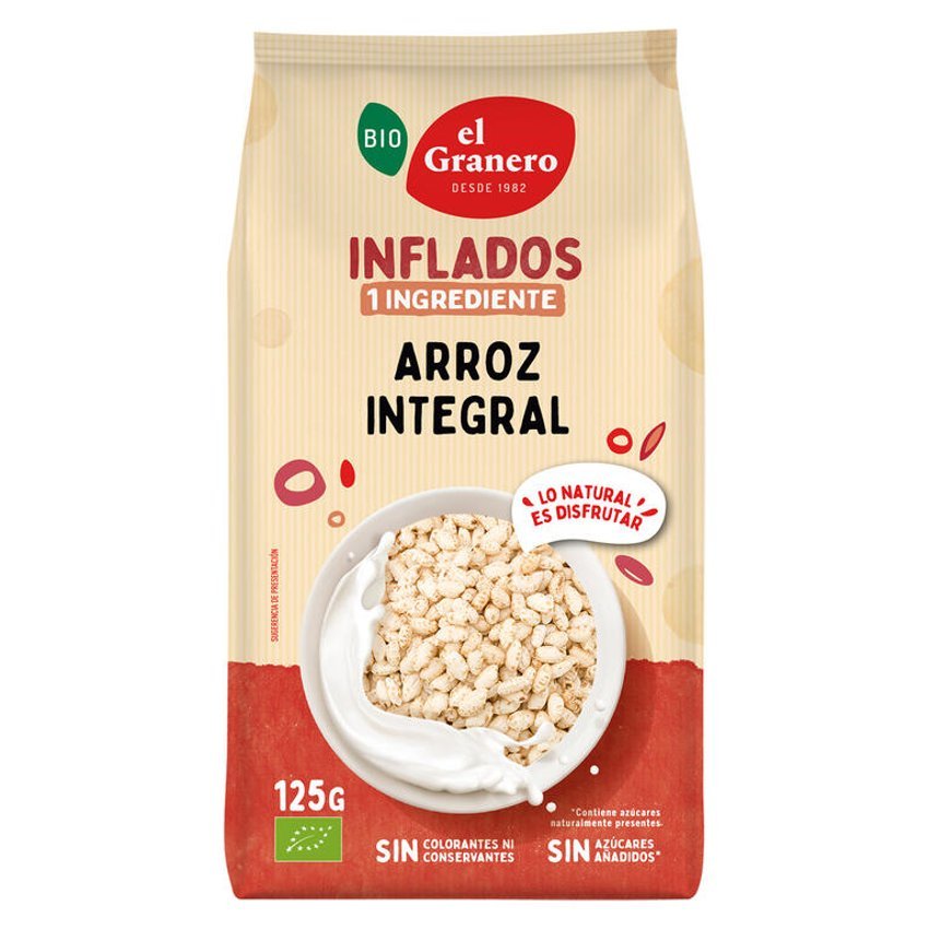 Arroz Integral Hinchado · El Granero Integral · 125 gramos