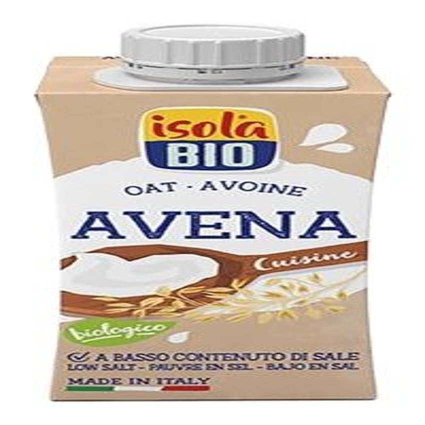 Crema para Cocinar de Avena Bio · Isola Bio · 200 ml