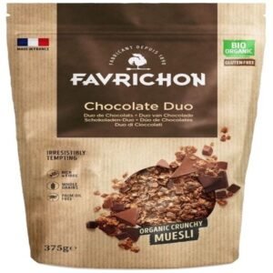 Muesli Crunchy de Dúo De Chocolates · Favrichon · 375 gramos