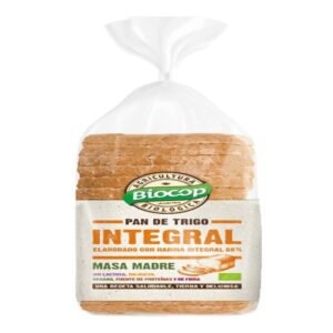 Pan de Molde de Trigo Integral con Masa Madre · Biocop · 400 gramos