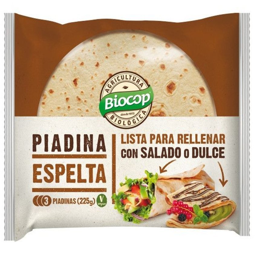 Piadina Trigo Espelta Biocop